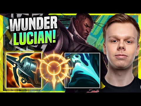 WUNDER TRIES LUCIAN TOP! - G2 Wunder Plays Lucian TOP vs Jayce! | Season 11
