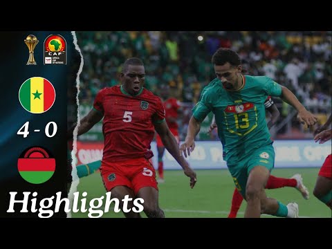Senegal 4-0 Malawi | HIGHLIGHTS