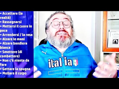 "Farsene una ragione" e "venirsi incontro" | UIV Un Italiano Vero