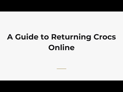 Crocs Return Label