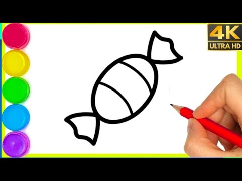 chocolate 🫕 drawing for beginners easy chocolate 🍫 drawing step by step
