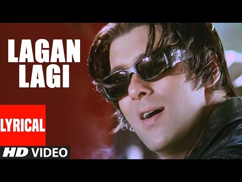 Lagan Lagi Lyrical Video | Tere Naam | Sukhwinder Singh | Salman Khan, Bhoomika Chawla
