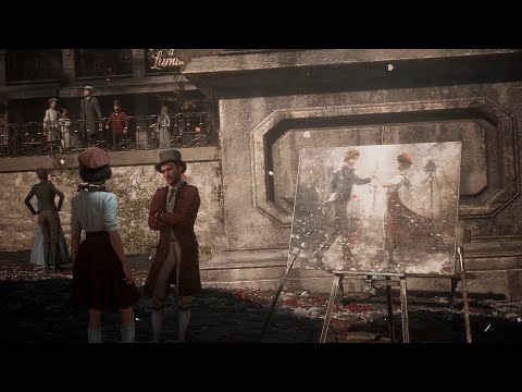 Clair Obscur: Expedition 33 (PC) - Gustave and Sophie Painting (Perfect Dodge)