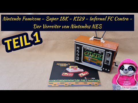 Nintendo Famicom - Super 18K - K129 - Infernal FC Contra - Der Vorreiter von Nintendos NES - TEIL 1