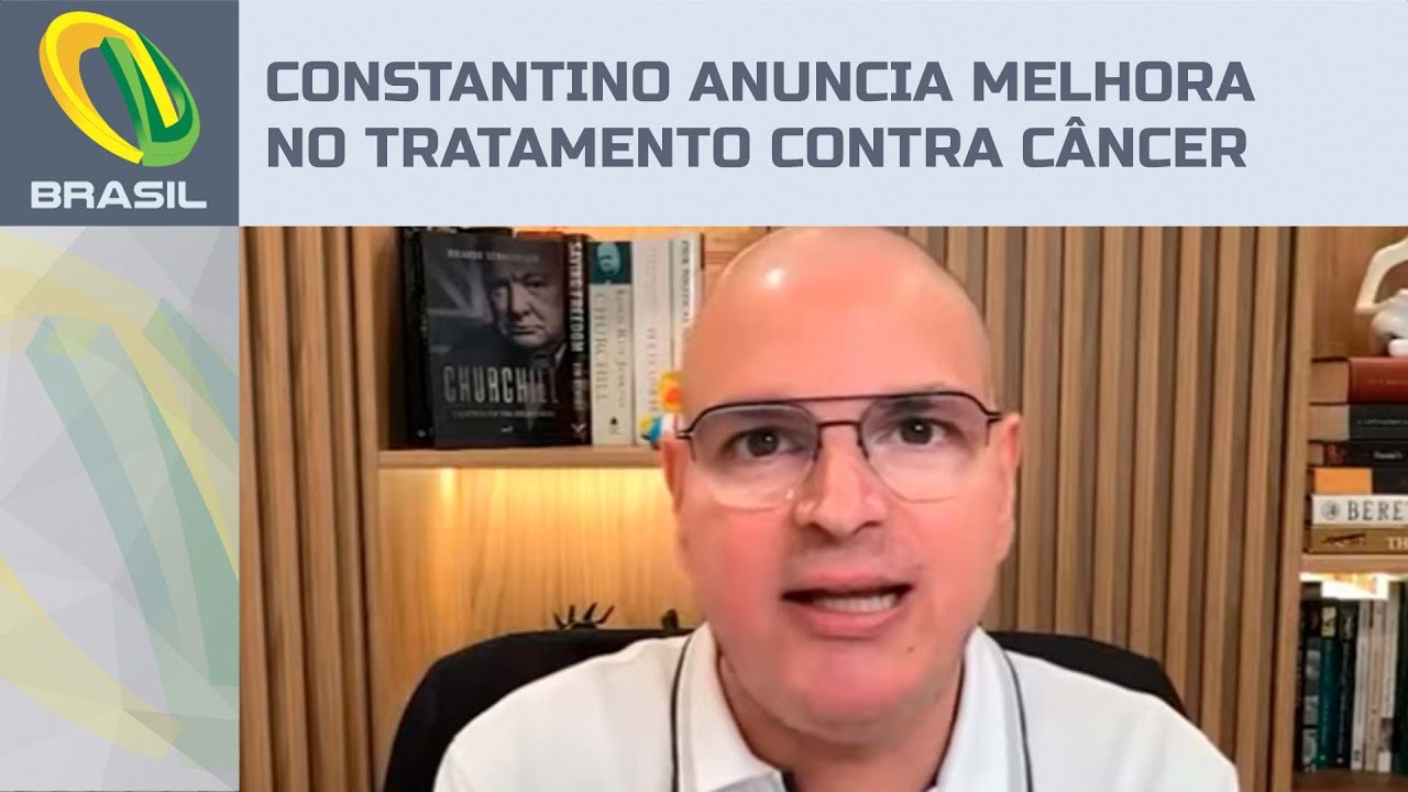 Rodrigo Constantino anuncia avanço no tratamento contra câncer: "Estou muito feliz"
