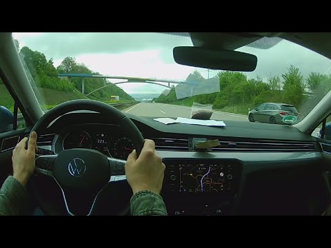 GERMAN HIGHWAY - DRIVER'S VIEW : A9 - Berlin (Dittersdorf) - A4 - A72 - Leipzig (Burgstädt) part a