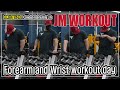 [Forearm and Wrist workout day] 전완근운동 - 피라미드 세트 - 중량과 부하의 원칙 - 근육의 기능적 사용 제어 - JM WORKOUT 제이엠 워크아웃