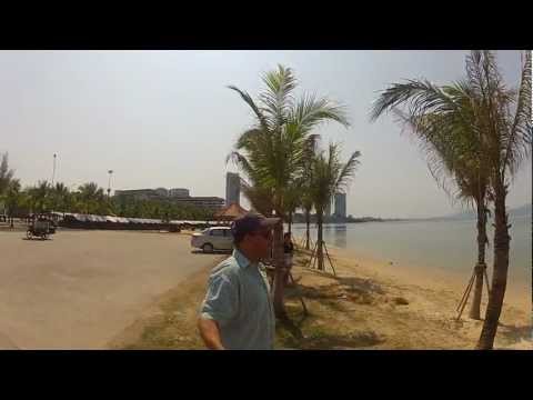 Thailand 2012 Video # 336- Calm Amper Pattaya Beach in HD