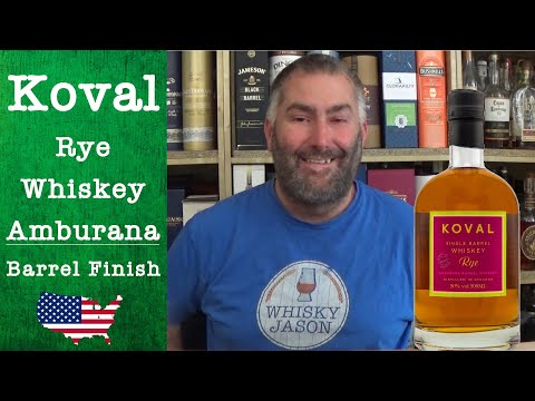Koval Single Barrel Rye Amburana Finish Review by WhiskyJason