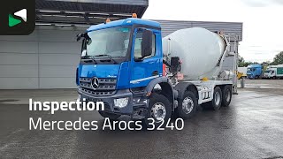 Mercedes-Benz Arocs 3240 8X4 9m3 Stetter Mixer Full Steel Euro 6 kamion s mje&scaron;alicom za beton | Slika 4 - Machineryline