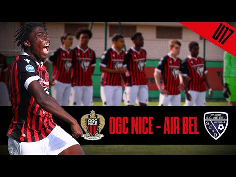 Les U17 de l'OGC Nice s'imposent face à Air Bel grâce à un triplé d'Ebroni Gnoan !