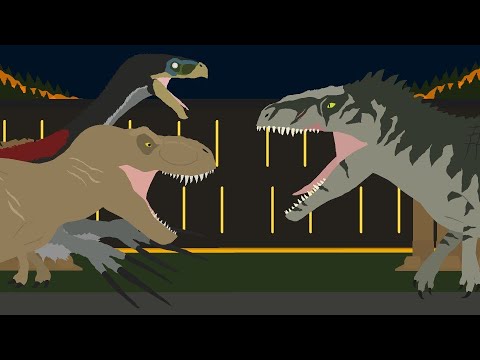 T Rex & Therizinosaurus vs Giganotosaurus | Jurassic World Dominion Final Battle