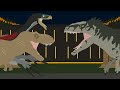 T Rex & Therizinosaurus vs Giganotosaurus | Jurassic World Dominion Final Battle