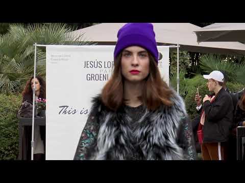 Jesús Lorenzo para Groenlandia. Mercedes Benz Fashion Week Madrid 2018. Hotel Santo Mauro