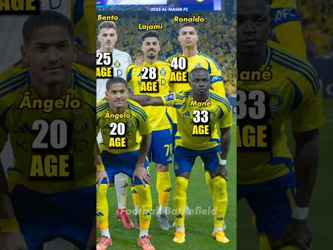 Al-Nassr FC squad 2025🔥How old are they now?🤔#footballshorts #alnassr #ronaldo