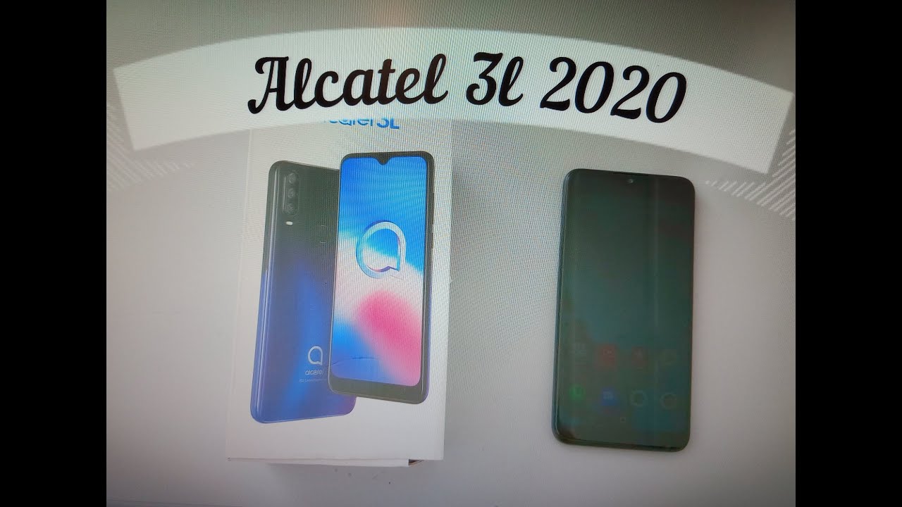 I GOT A NEW PHONE !!! ( the alcatel 3l 2020)