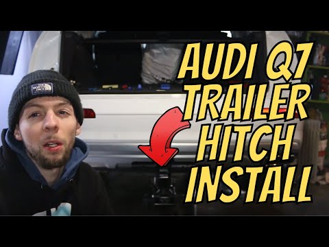Audi Q7 Trailer Hitch Install | DIY