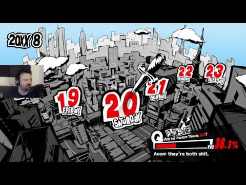 Persona 5 playthrough pt256 - 1st Video Game Session/More Maid Service