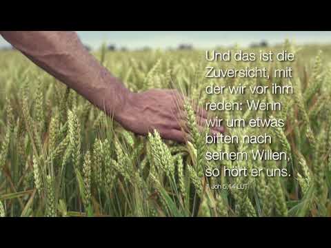 Bibelwort 1. Johannes 5,14 - Gott hört uns