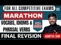 COMPLETE VOCABS IDIOMS PHRASAL VERBS REVISION BY ABITH SIR Bankexam Sbi Ibps Idioms