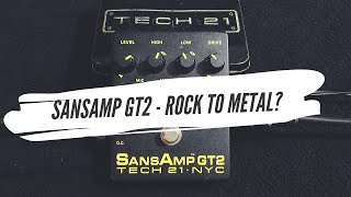 Video thumbnail for GT2 SANSAMP - From Rock to Metal? (2020) by Diego Oliveira