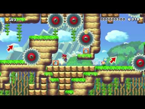 Beginners Speed Run (Don't Stop) ~ by kenzell ~ SUPER MARIO MAKER Raw GAMEPLAY