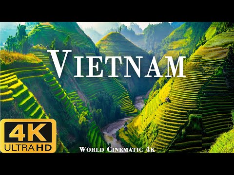 VIETNAM 4K ULTRA HD [60FPS] - Beautiful Nature Scenes With Inspiring Music - World Cinematic