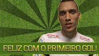 Santos 2 x 1 Palmeiras - Neto comemora primeiro gol com a camisa do Santos FC - Paulistão 2014