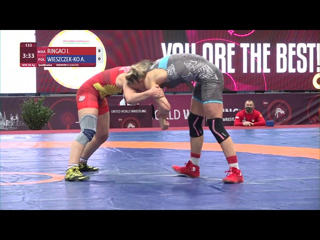 1494 | 133 | Seniors WW 68kg | Qualif. | RINGACI Irina (MDA) | WIESZCZEK KORDUS Agnieszka Jadwiga (POL)