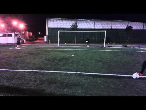 EVRY FC specifique gardien sceance frappe JO