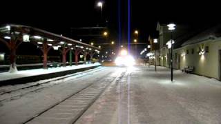 preview picture of video '[SJ/Västtrafik] Regional train nr. 3848 from Varberg and Borås C. arriving...'