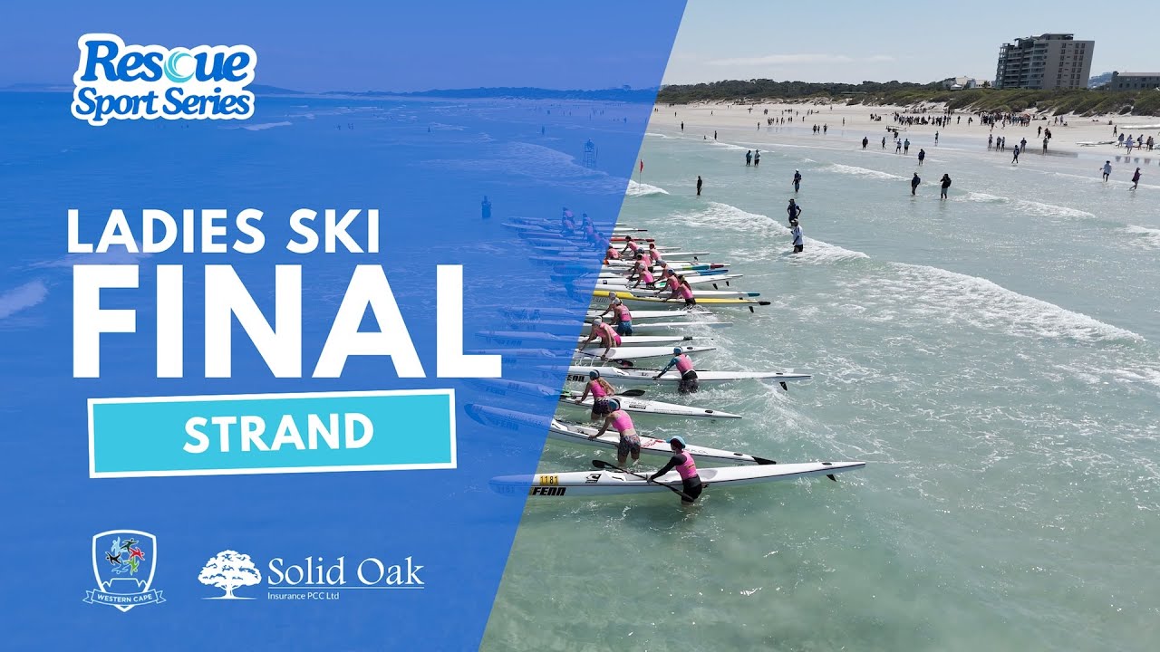Ladies Surf Ski Final | Strand | Lifesaving Rescue Sport Series | Full Commentary