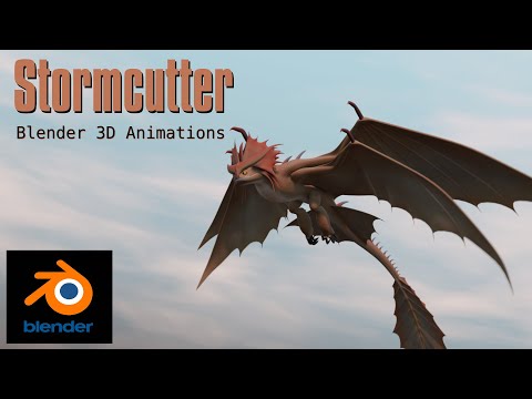 Stormcutter | HTTYD | Blender 3D Flight Animations