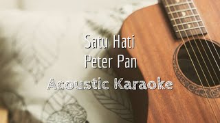 Download lagu Satu Hati - Peterpan - Acoustic Karaoke mp3