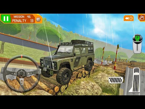 Safari Jeep Extreme Driving - 4x4 Offroad Stunt Track Mission - Android Gameplay