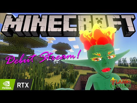 Flame Goblin Ch. independent-EN - Goblin Vtuber Plays Minecraft RTX Survival