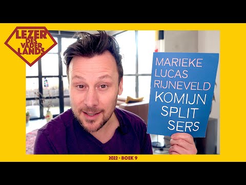 Komijnsplitsers van Marieke Lucas Rijneveld - Lezer des Vaderlands (2022 - boek 9)