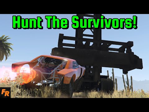 Hunt The Survivors! - Offroading With Rockets!
