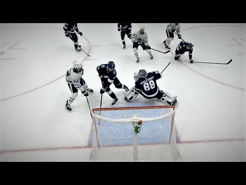 Ilya Mikheyev Pots The Leafs' First Of The Game Breaking The Shutout Bid For Vasilevskiy