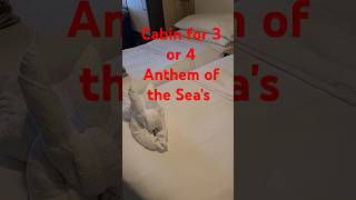 Balcony Cabin for 3 or 4 on Anthem of the Seas #cabinfor3 #cabin #anthemoftheseas