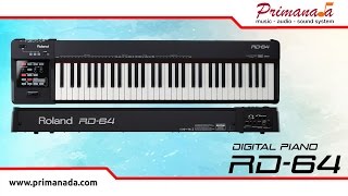 Video thumbnail for Introducing Roland RD-64 Digital Piano by Primanada Audio