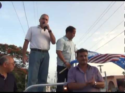 El Líder del Senado en Guánica... "Ponle vergüenza a Martín Vargas el 6 de noviembre"