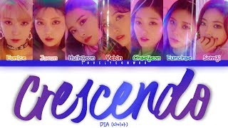 DIA (다이아) – Crescendo (손톱달) Lyrics (Color Coded Han/Rom/Eng)