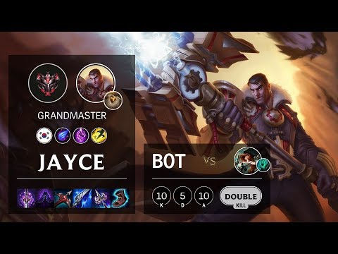 Jayce Bot vs Miss Fortune - KR Grandmaster Patch 10.9