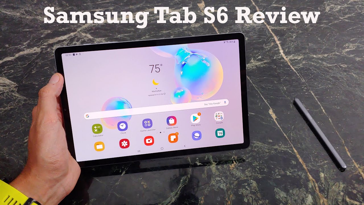 Samsung Galaxy Tab S6 Review: Best Android Tablet