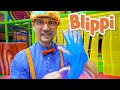 Learn Five Senses With Blippi More At The Indoor Kids Playground Educational Videos For Toddlers