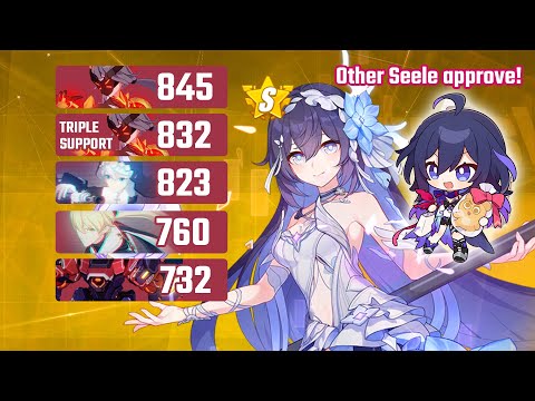 Seele breaks two games at once! HERRSCHER OF REBIRTH DPS Gameplay Showcase - Beta v1