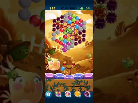 Angry birds pop bubble shooter level 366 3 STARS NO BOOSTERS |#AngryBirdsPopBubbleShooter
