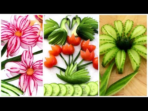 15 Super Salad Decoration Ideas - Fruits Plate Decoration ! PART 3