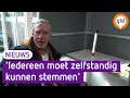 Blinden en slechtzienden kunnen maar in vijf gemeenten zelfstandig stemmen